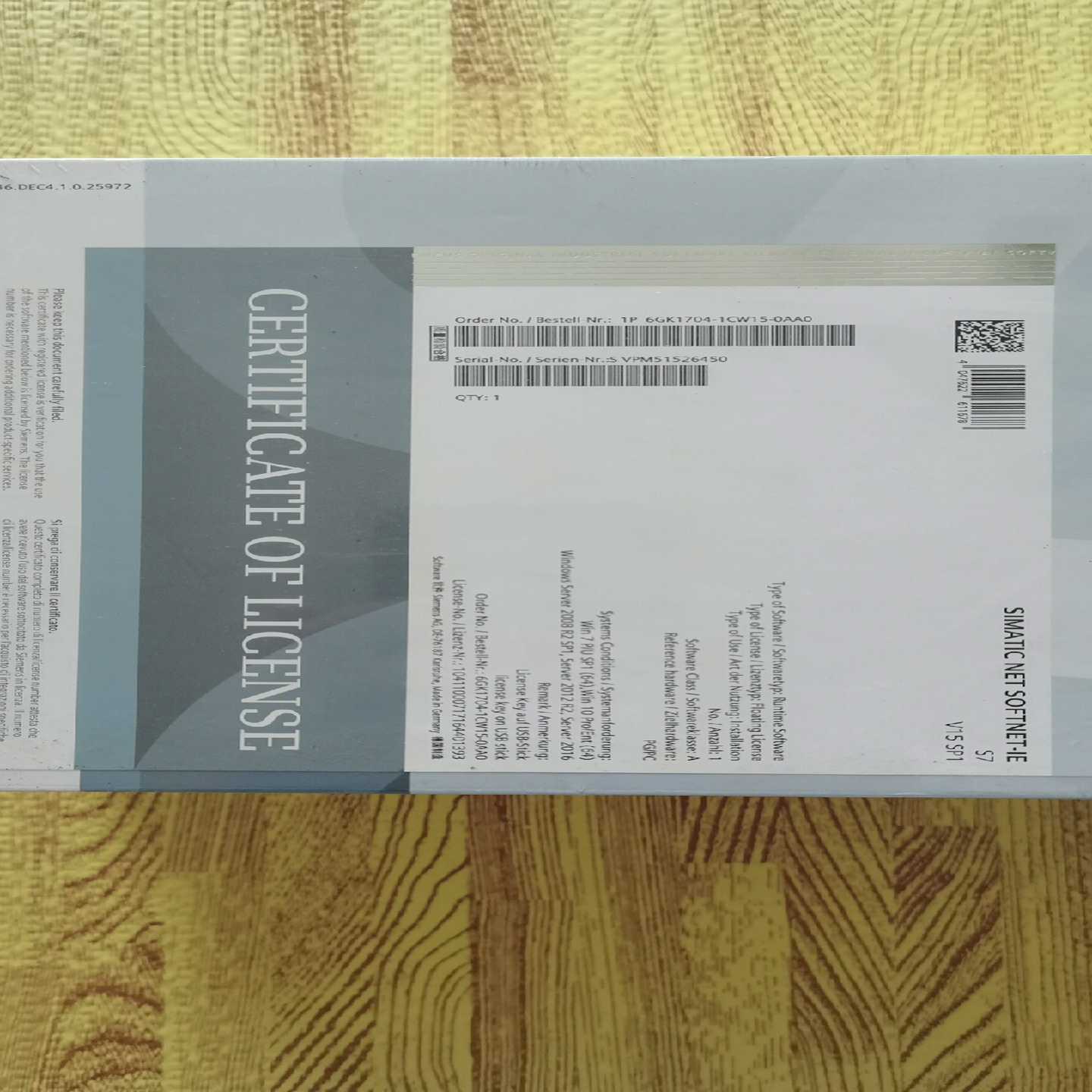 6GK1704-1CW15-0AA0未开封询价