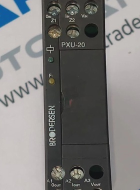 1Pc BRODERSEN PXU20.924 Prozessor Signal Konverter 24Vdc Geb
