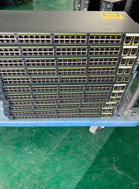 大量现货 机房下架几台思科CiscoWS-C2960-48T