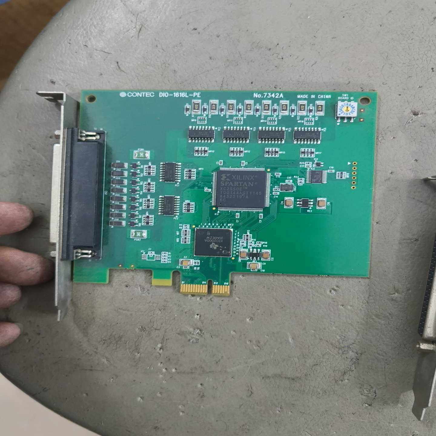 议价DIO-1616L-PE康泰克采集卡9新′