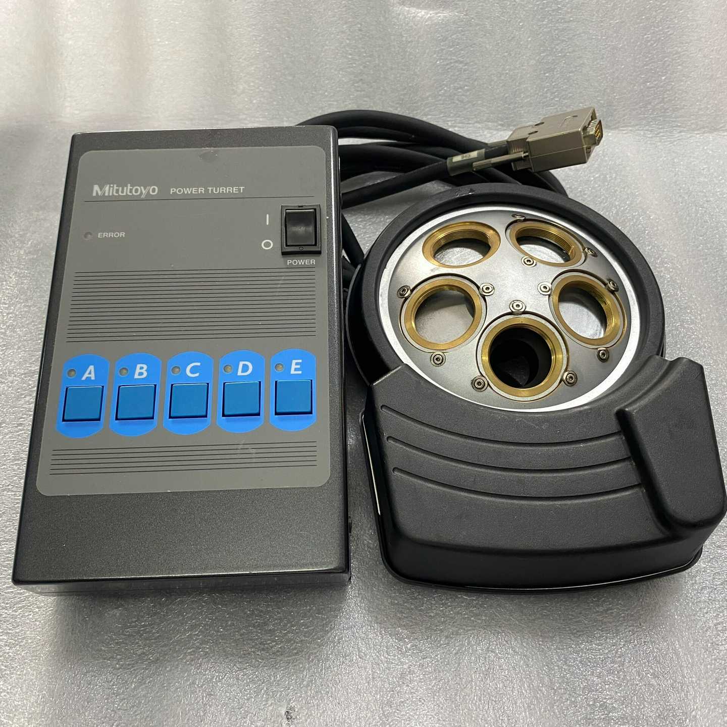 Mitutoyo三丰378-713C显微镜5孔电动物镜盘一套-议价