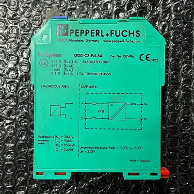 议价PEPPERLFUCHS皮尔勒KFD0CSEx1.54