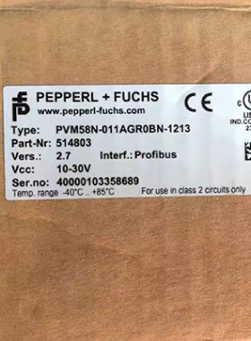 议价全新倍加福PVM58N-001AGROBN-1213 品多型号全价优问客服