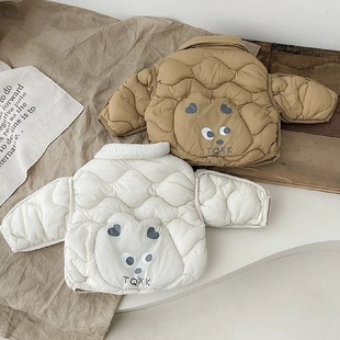 2025新款男宝女宝婴儿保暖外套宝宝棉服男宝冬装轻薄棉衣秋冬棉袄