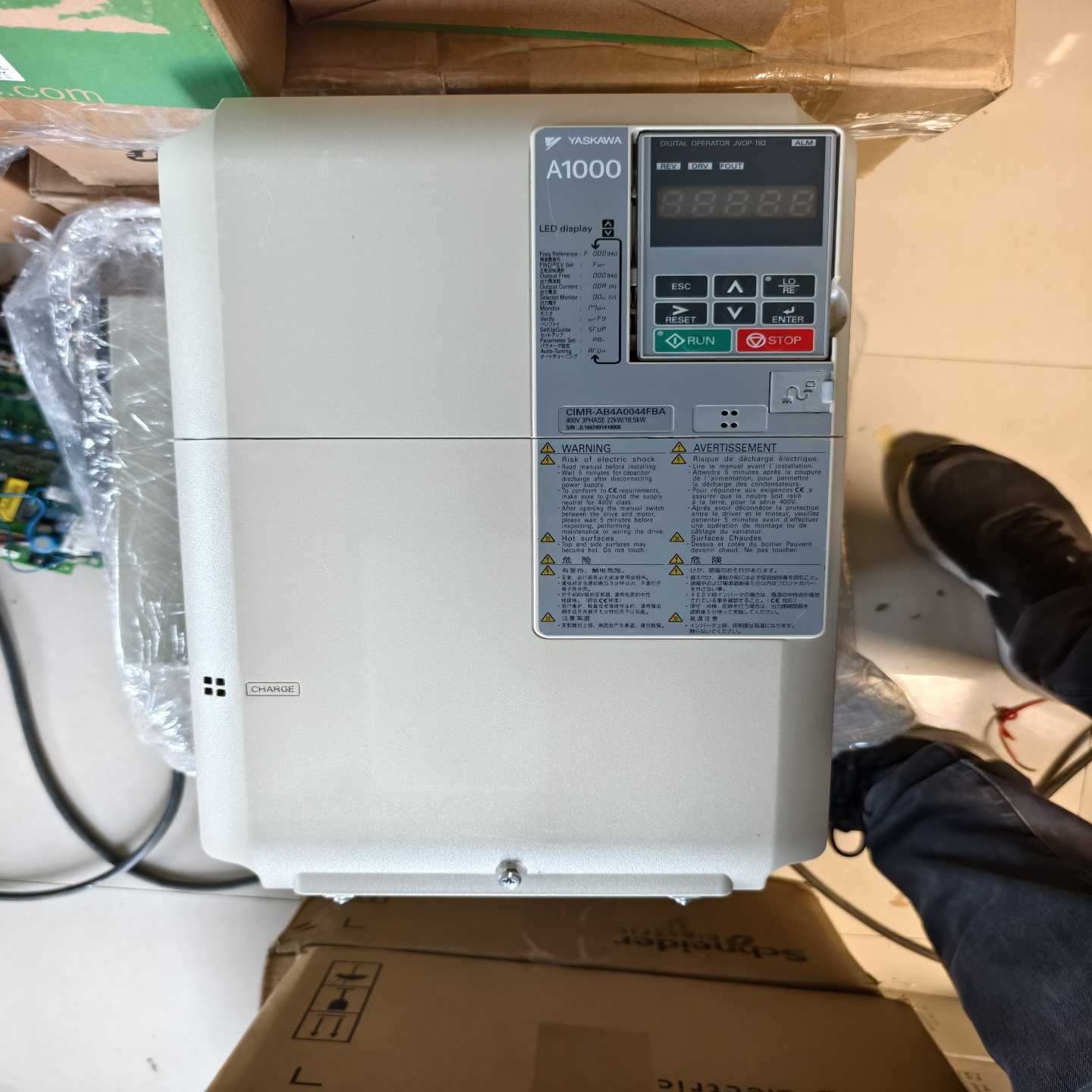 安川A1000变频器，CIMR-AB4A0044FBA，AB询价