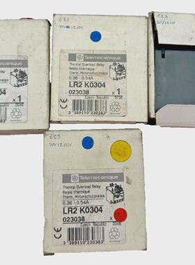 TELEMECANIQUE LR2 K0304 THERMAL OVERLOAD RELAY 0.360.54A x4p