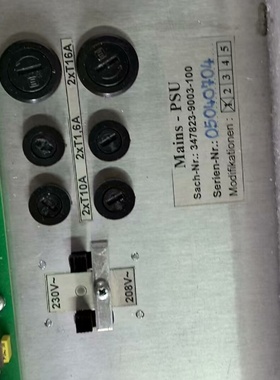 CARL ZEISS MAINS-PSU 347823-90【议价】