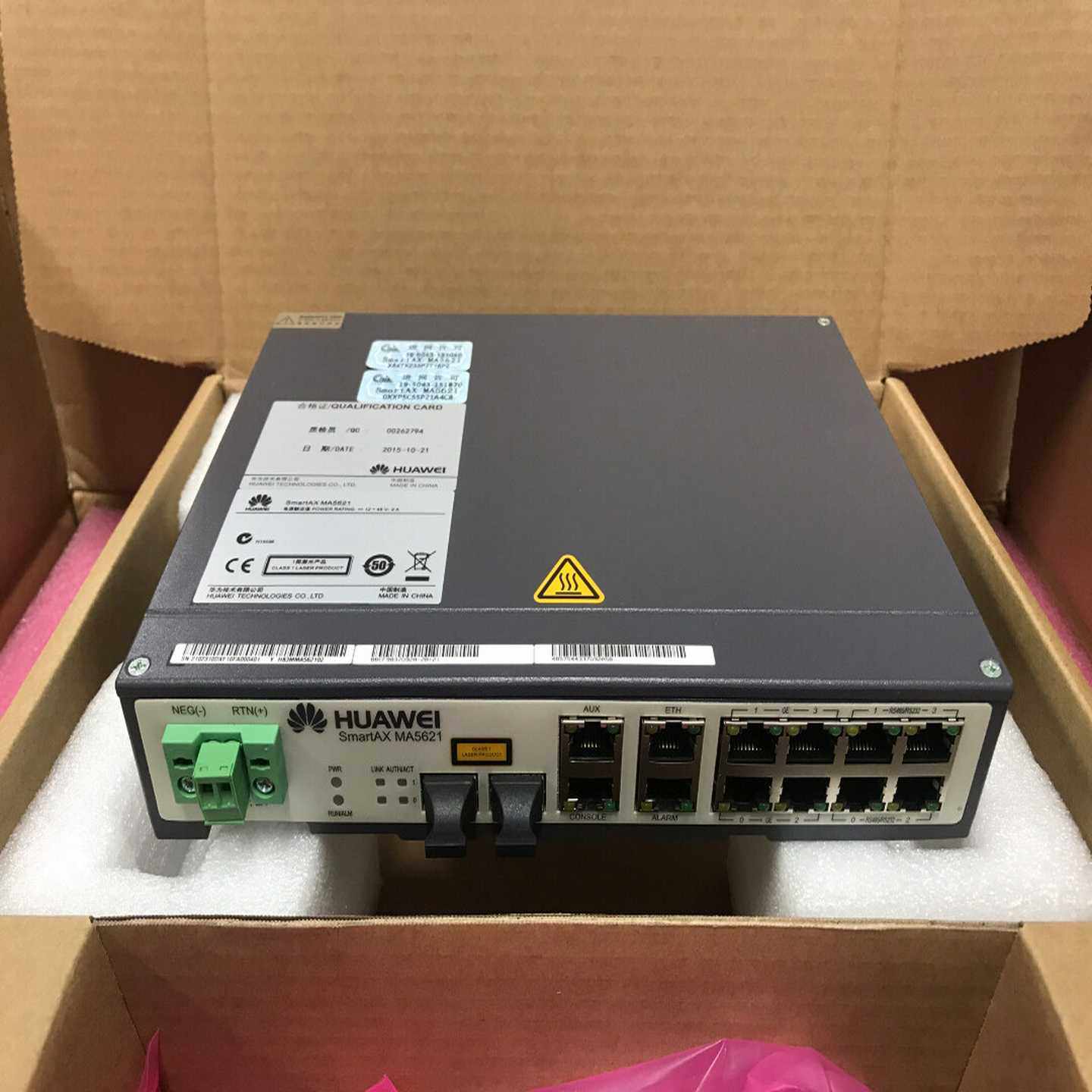 华为MA5621 模块化直流电源 工业级电力ONU版本:模块