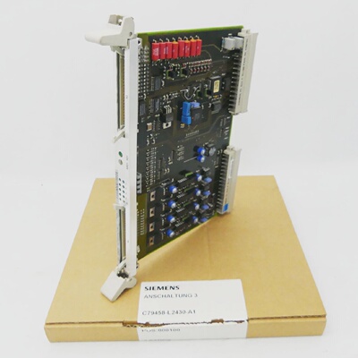 SIEMENS C79458L2430A1  ANSCHALTUNG 3 C79458L2430A1 Vers. 6 u