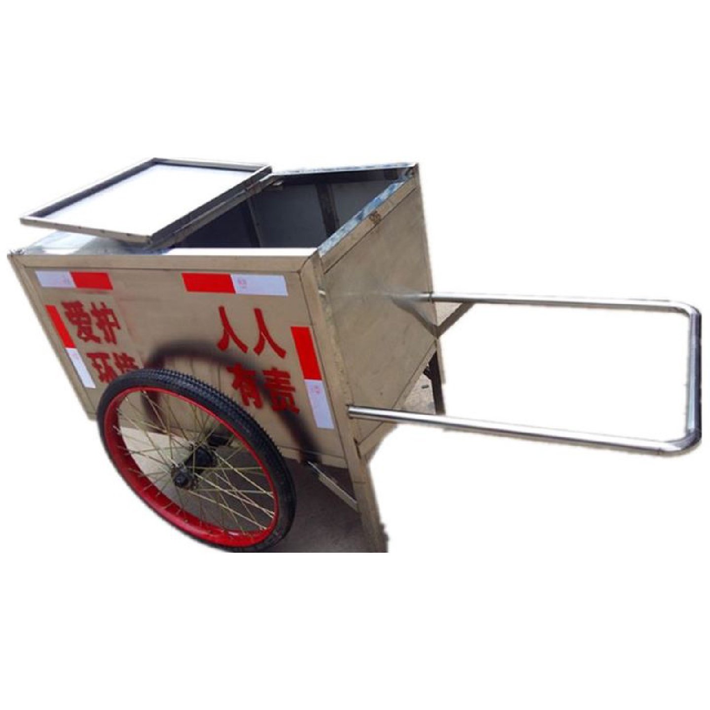 环卫手推小区物业二轮人力清洁保洁垃圾转运斗车不锈钢斗车桶箱轮,五金/工具,攻丝机/攻牙机,淘宝优惠券,粉丝福利购,淘宝优惠卷