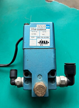 美国MAC电磁阀275B一550BAAA直流24V电磁阀议价