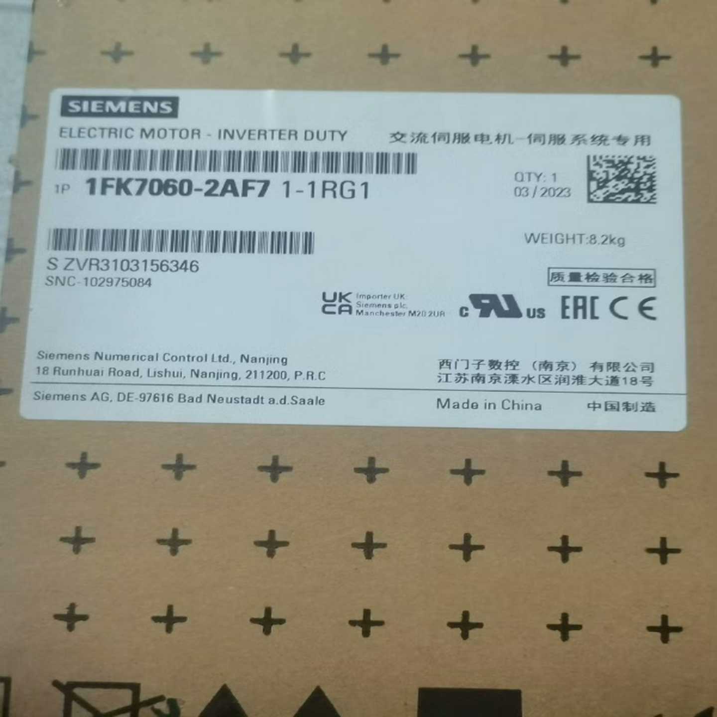 1FK7060-2AF7 1-1RG1电机【白零商行】