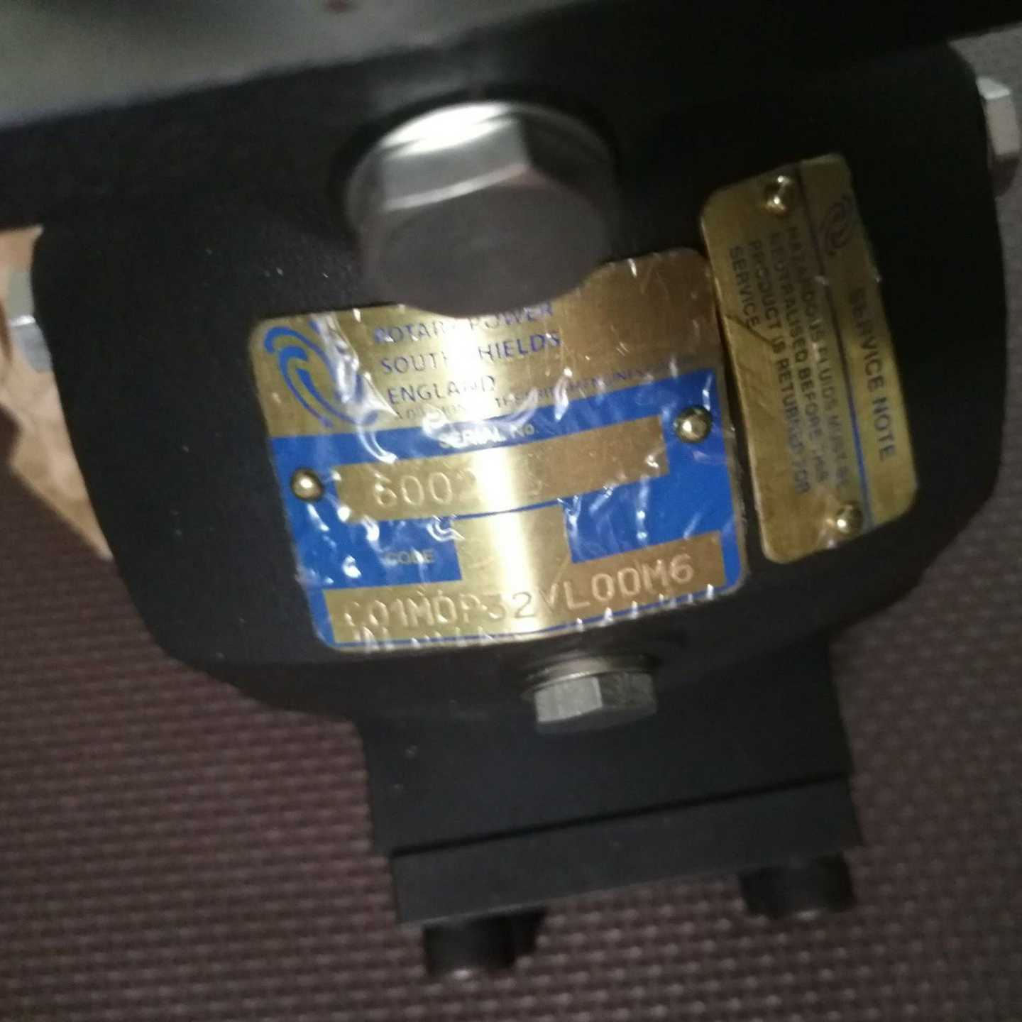 英国ROTARY POWER 柱塞泵 C04MDP60VL00A6 液压马达
