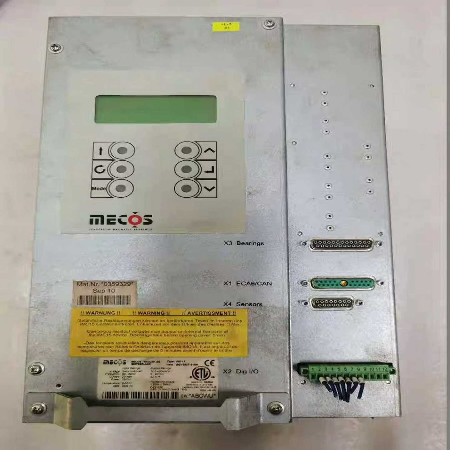 询价MECOS伺服驱动器IMC15BG10837-01