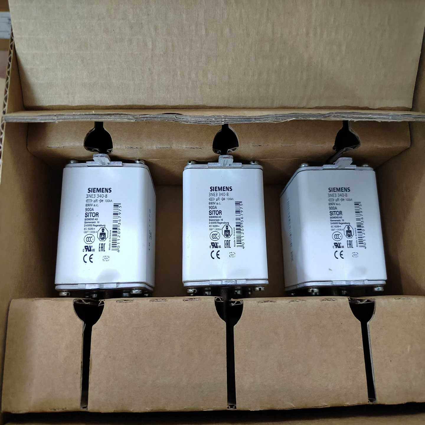 900A快熔3NE3 340-8，，690v，【卡奥电子】