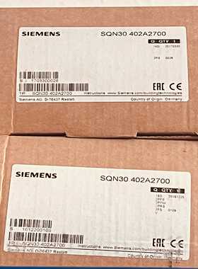 议价全新原装SQN30.402A2700伺服电机西门子