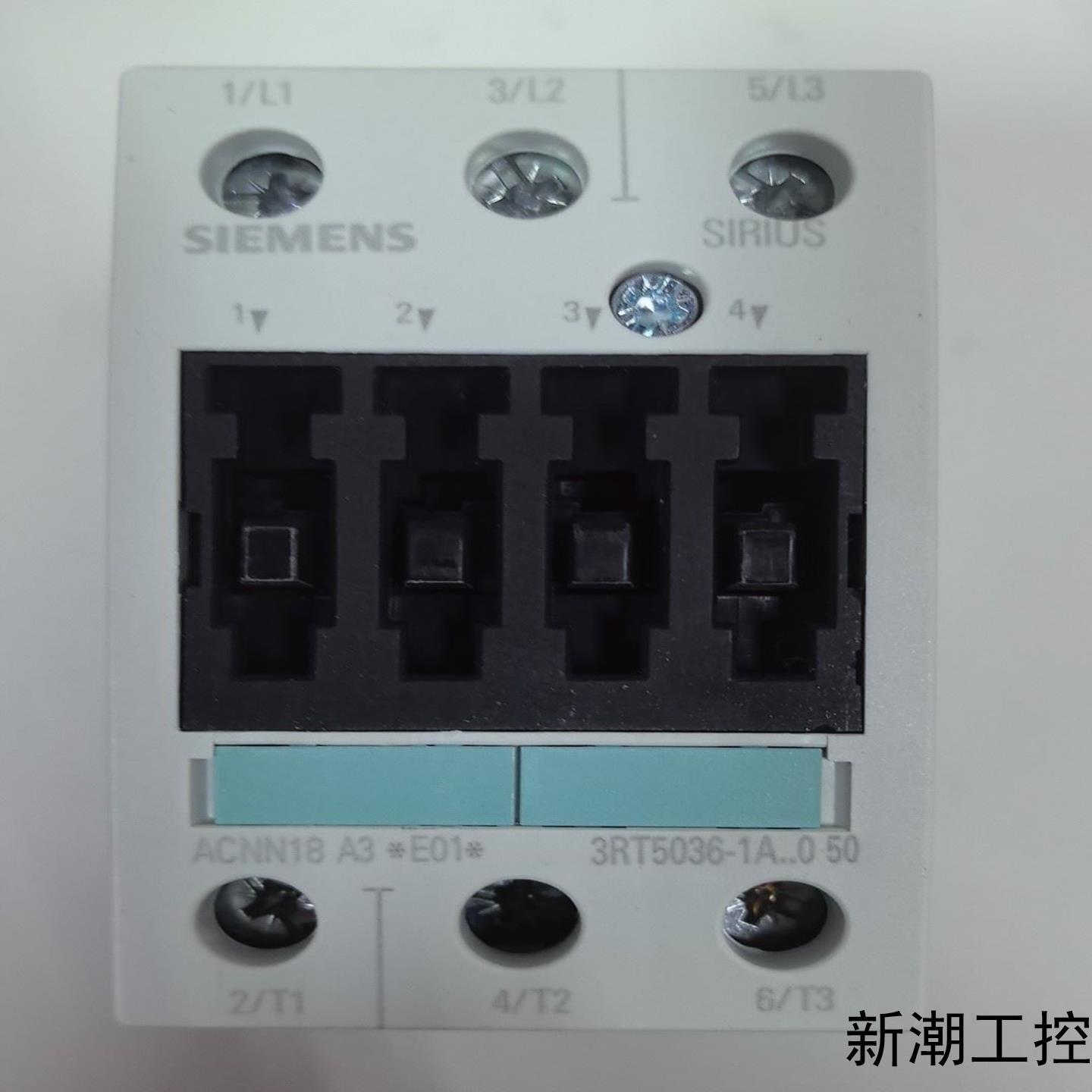 全新西门子交流接触器3RT5036-1AN20来自正规渠道议价商品