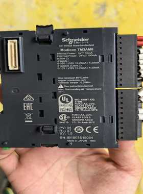 TM3AM6、施耐德PLC模块、TM3AM6、实物图，拆机功--议价商品