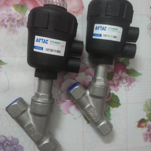 配件2000BPTFEKV8.0斜向阀2JSY15015Q50G气控角座阀议价