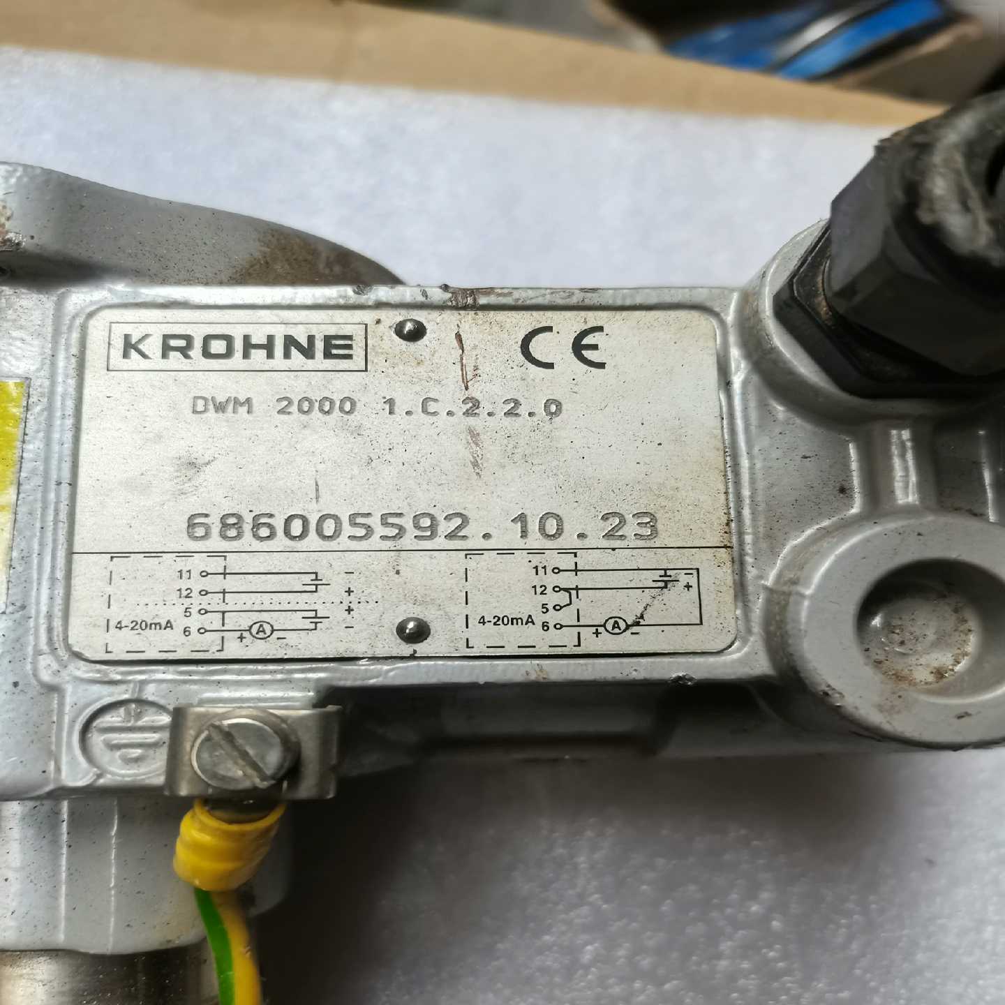 询价原装KROHNE/科隆DWM2000不锈钢插入式液体电磁流量