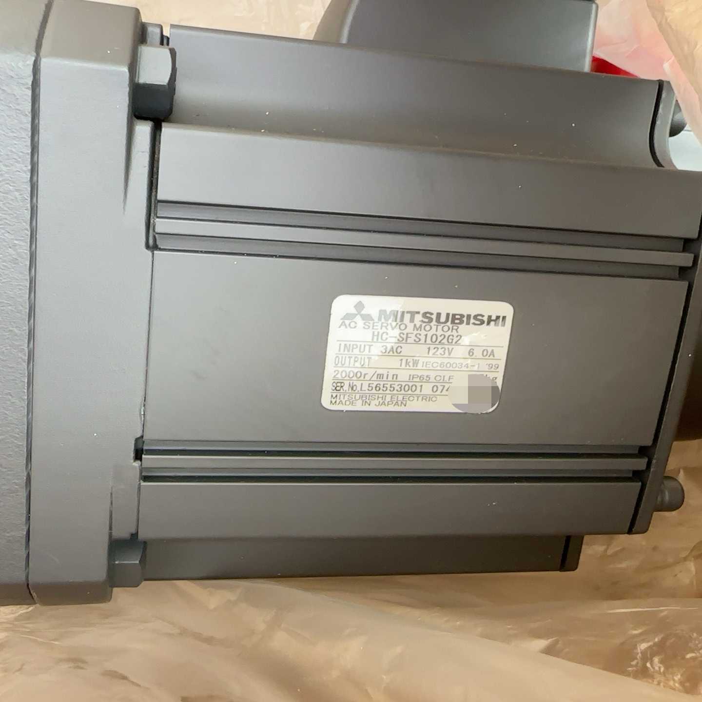 三菱伺服电机HC-SFS102G2,1kw【落红设备】