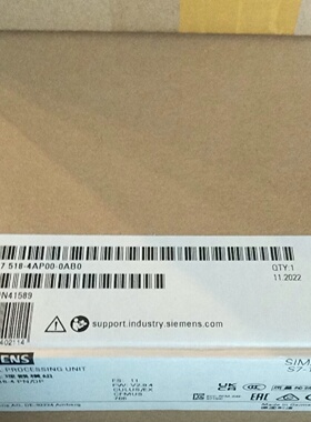 议价6ES7518-4AP00-0AB0西门子S7-1500标准型CPU模块6ES75184AP00