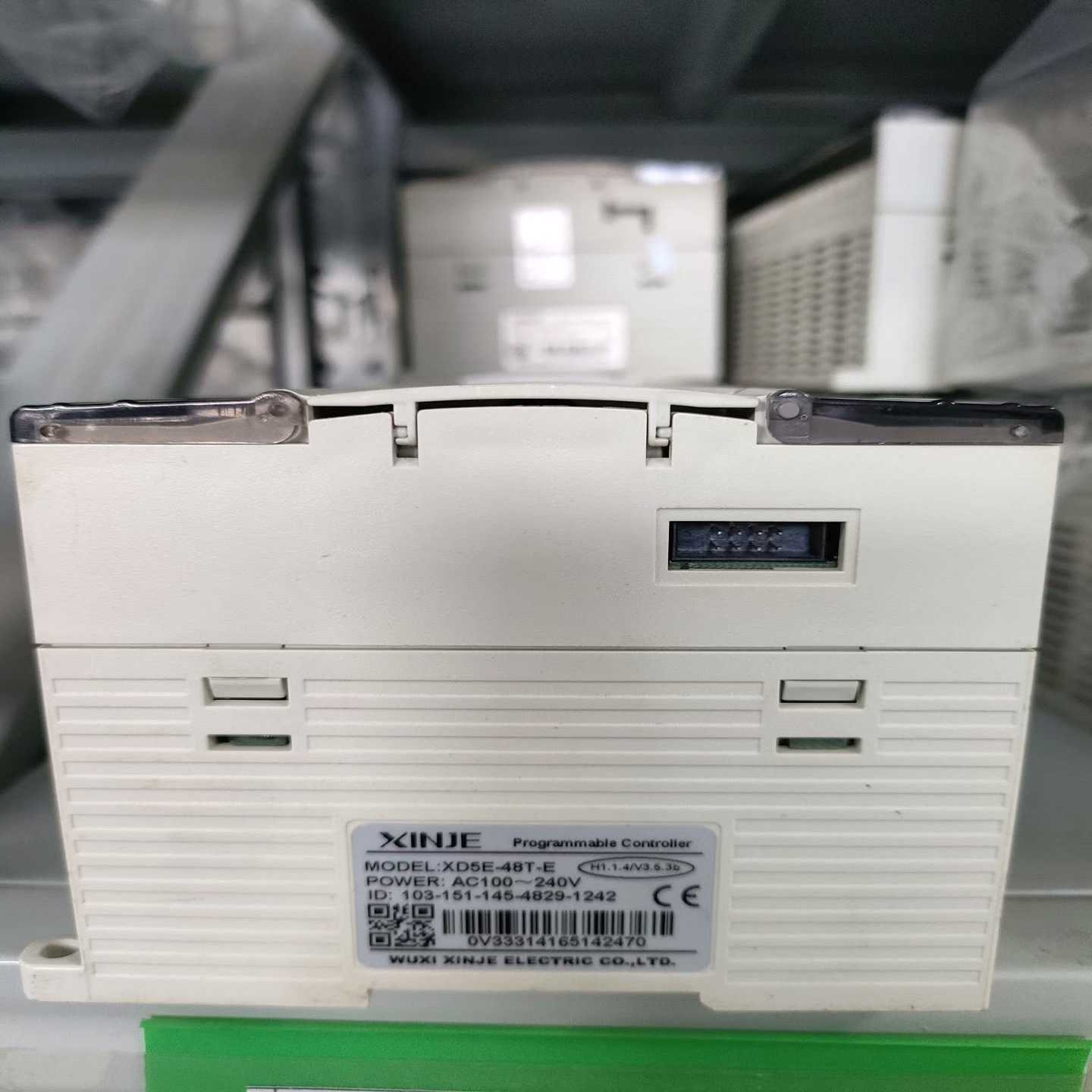 信捷PLCXD5E-48T-E，二手拆机，成色漂亮，功能包