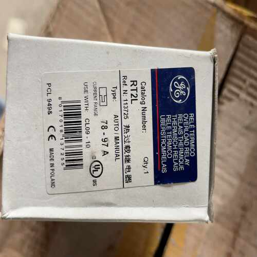 美国GE热过载继电器RT2L 78-97A[浩蓉商户]