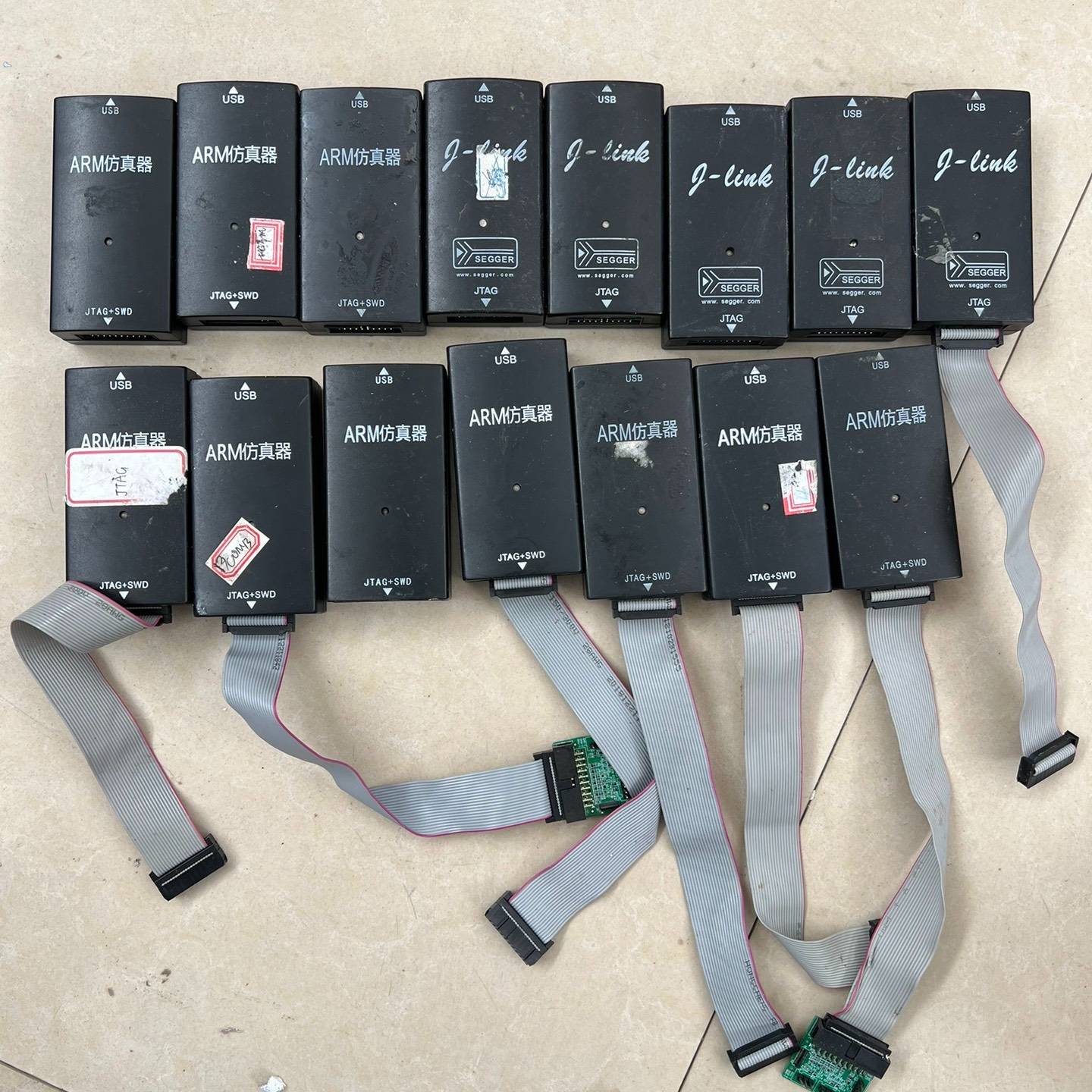 （议价)议价JLINK JTAG+SWD仿真器ARM仿真器V9-G适用