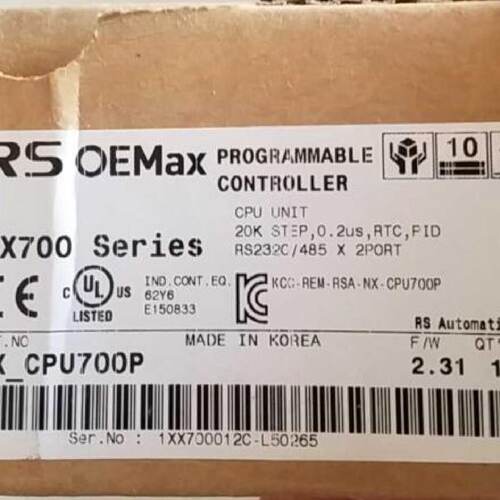 议价全新韩国三星PLC N700 series NX-CPU700P 现货