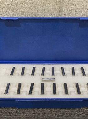 VAN KEUREN .5180.5420 17 PIECE PIN GAUGE SET  333