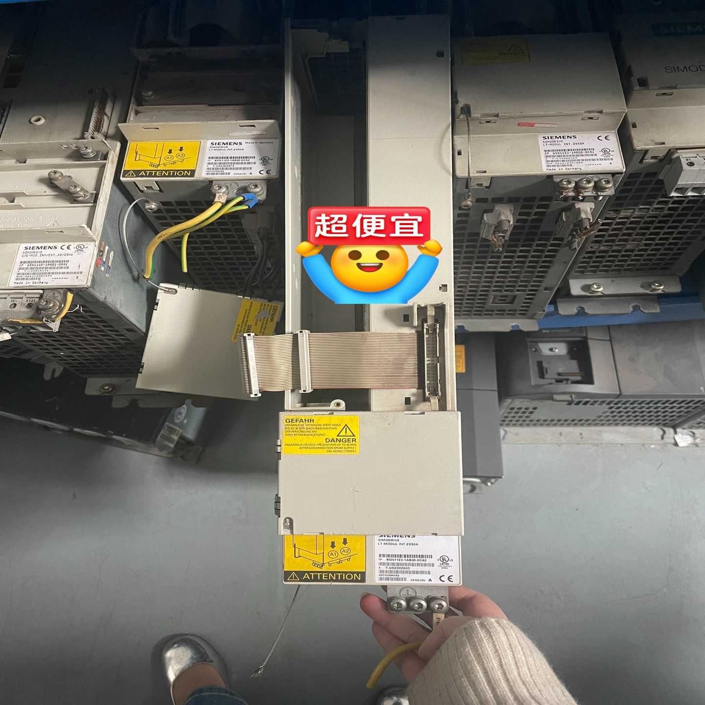 询价拍~电源6SN1123-1AB00-0CA2 2X50A