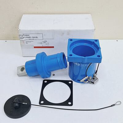 RigPower RMPPMR1FMBL Panel Mount Receptacle 1 Hole Buss Bar