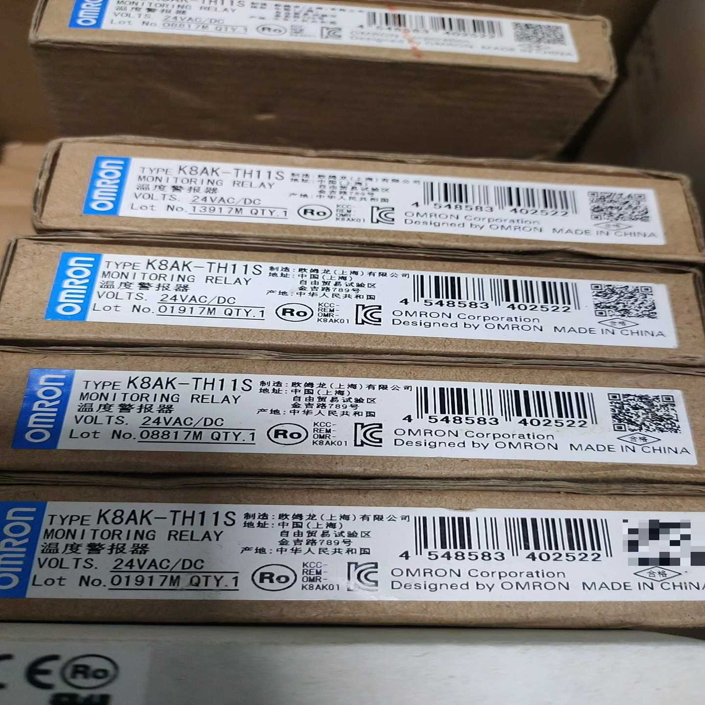 议价K8AK-TH11S24VAC/DC温度警报器询价