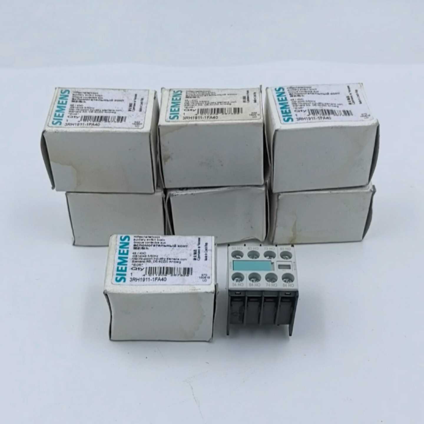 3RH1911-1FA40西门子辅助触点，全新原装正品，捷克--议价商品