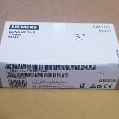 全新正品未开 封6ES7 422-1BL00-0AA0 6ES7422-1BL00-0AA0现货