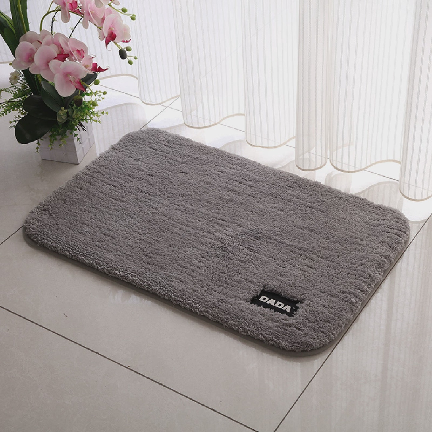 达达地板垫高端超软超吸水浴室垫浴室地毯加厚防污垫防水防滑垫