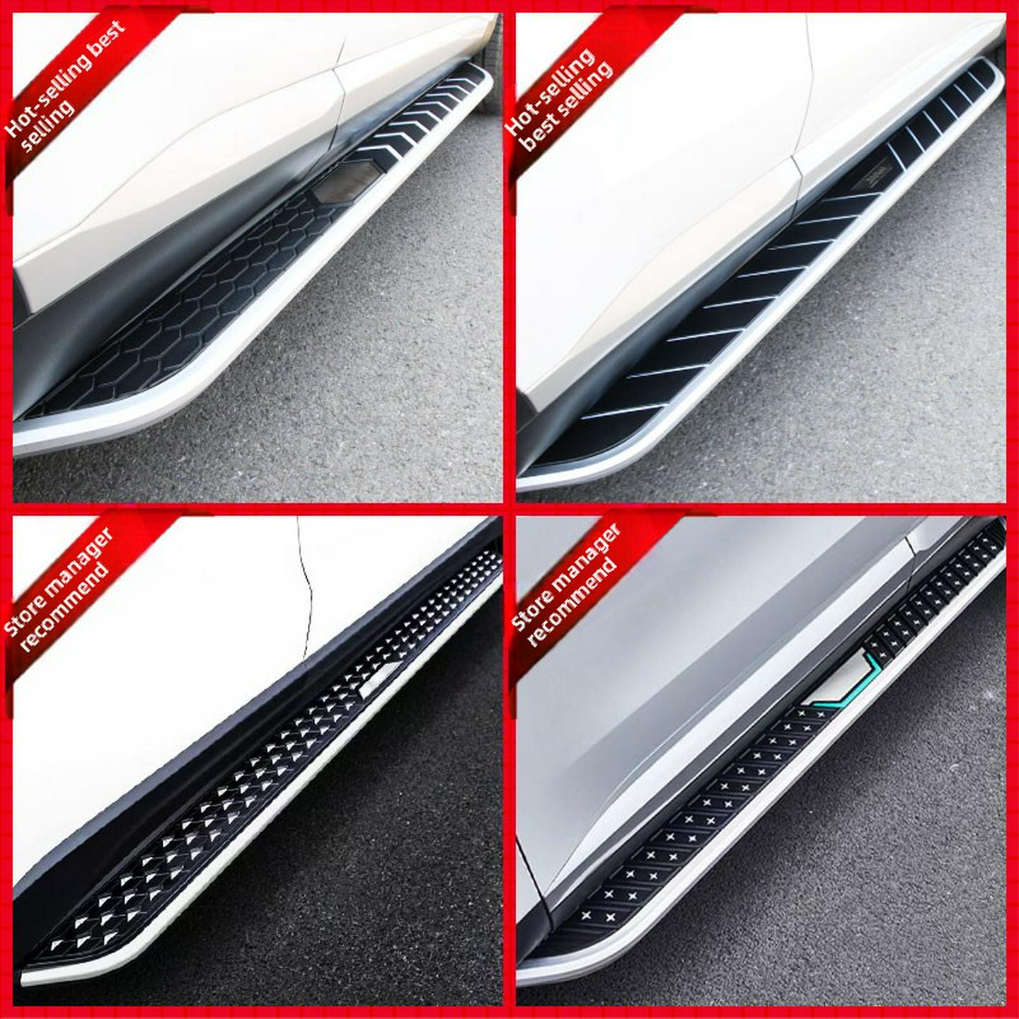 适用于于东风奕派e008脚踏板原厂改装24款奕派008迎宾侧踏板原