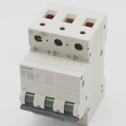 Siemens 5SL63637 5SL6 3637 MCB C63 3P 400V Leitungsschutzsch
