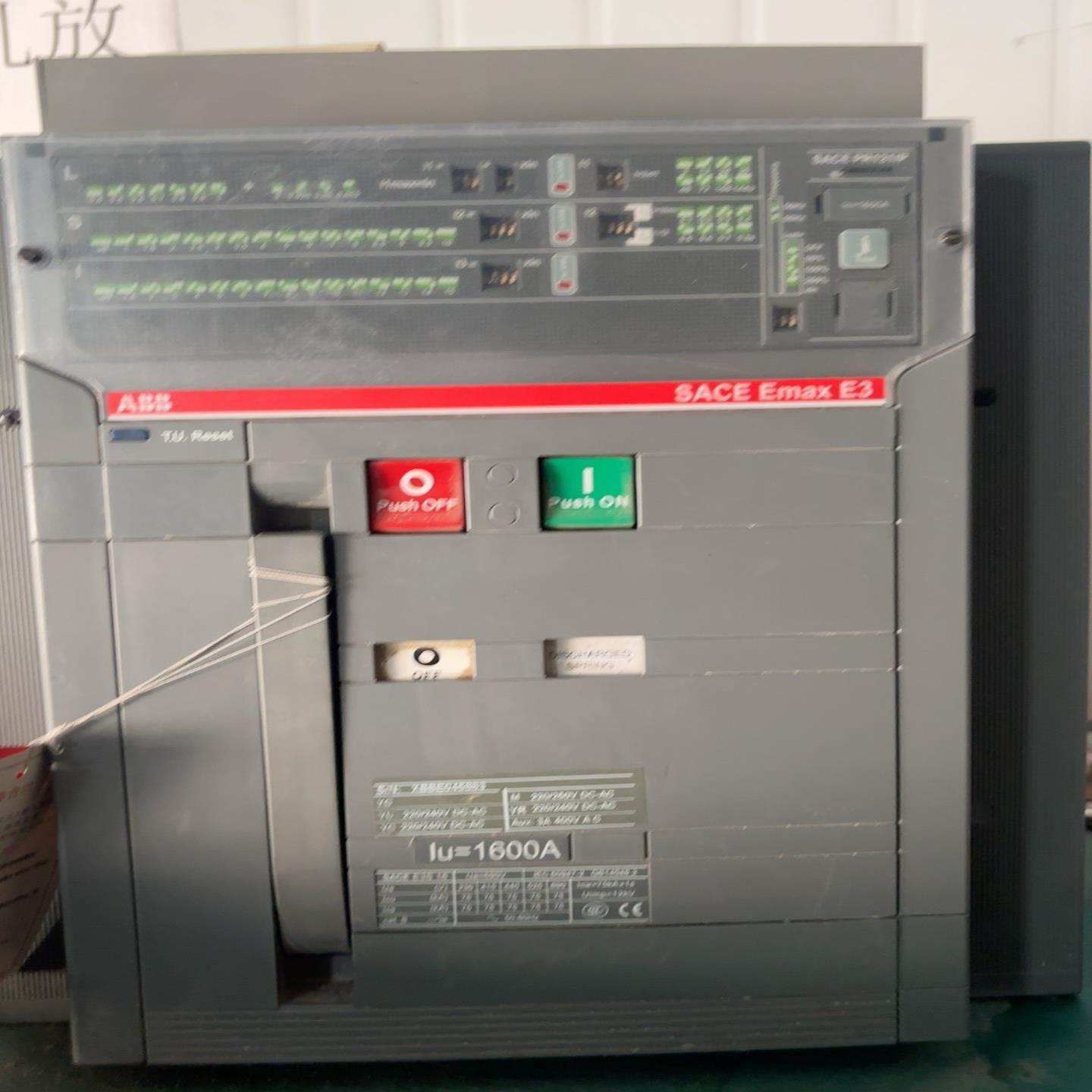 【请询价】ABB SACE Emax E3空气开关型号PR121P