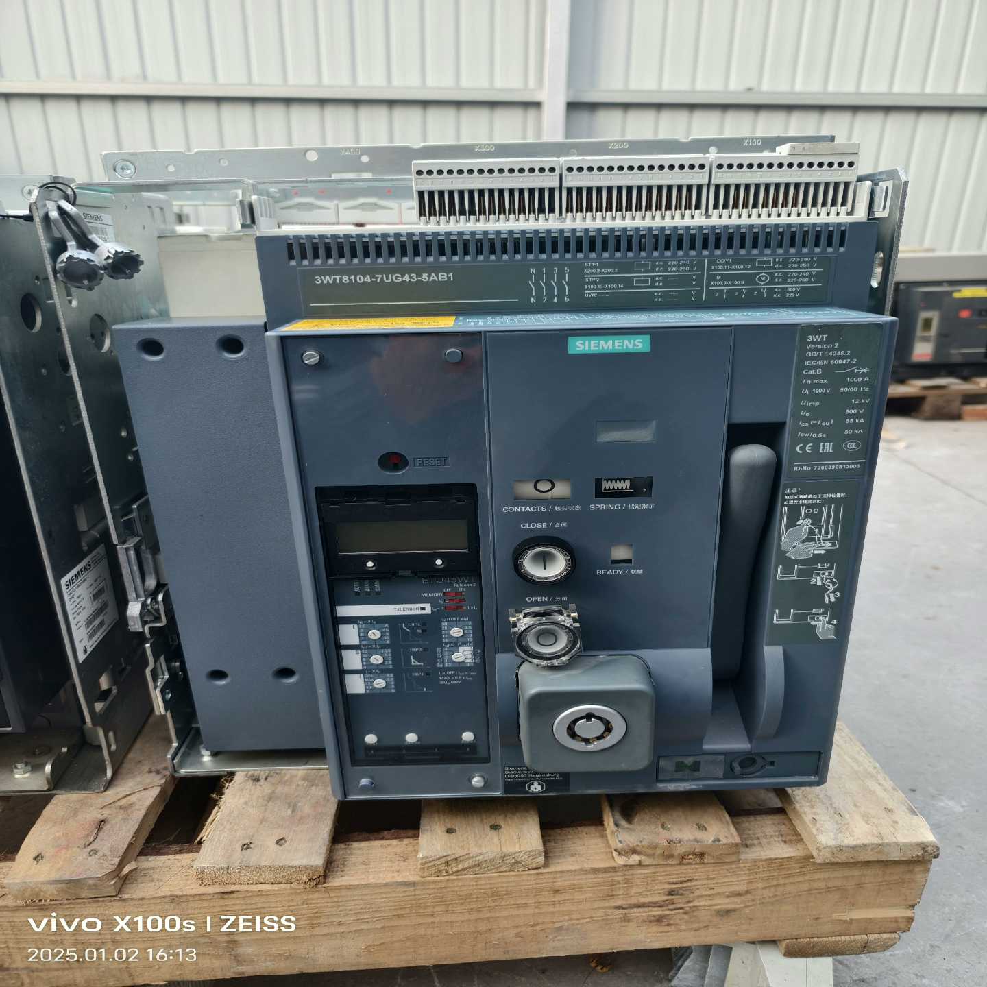 【议价】3WT4相1250A，3台，没包装，要的适用