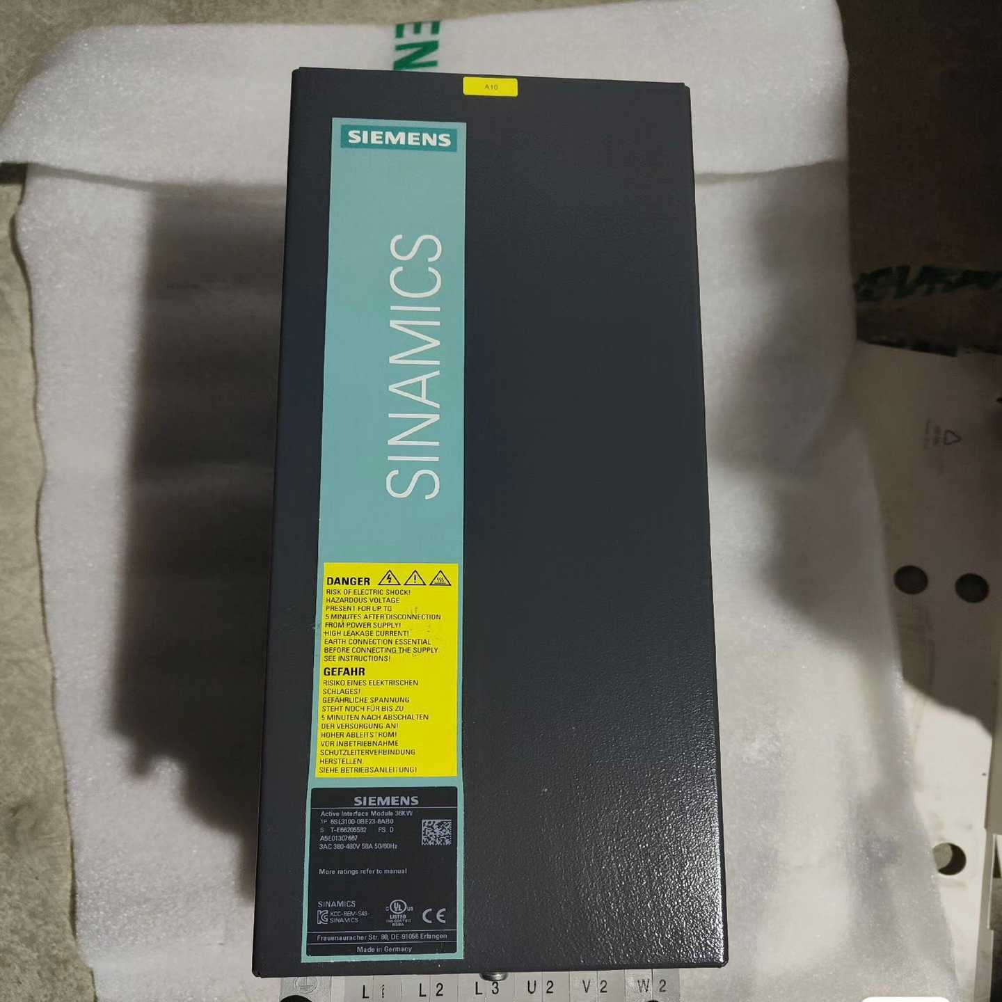 6SL3100-0BE28-0AB0西门子电源模块，二手裸--议价商品