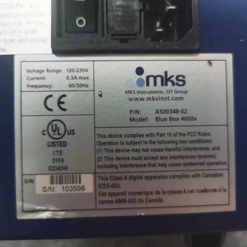 【星慕电子】Applied Materials MKS Blue Box