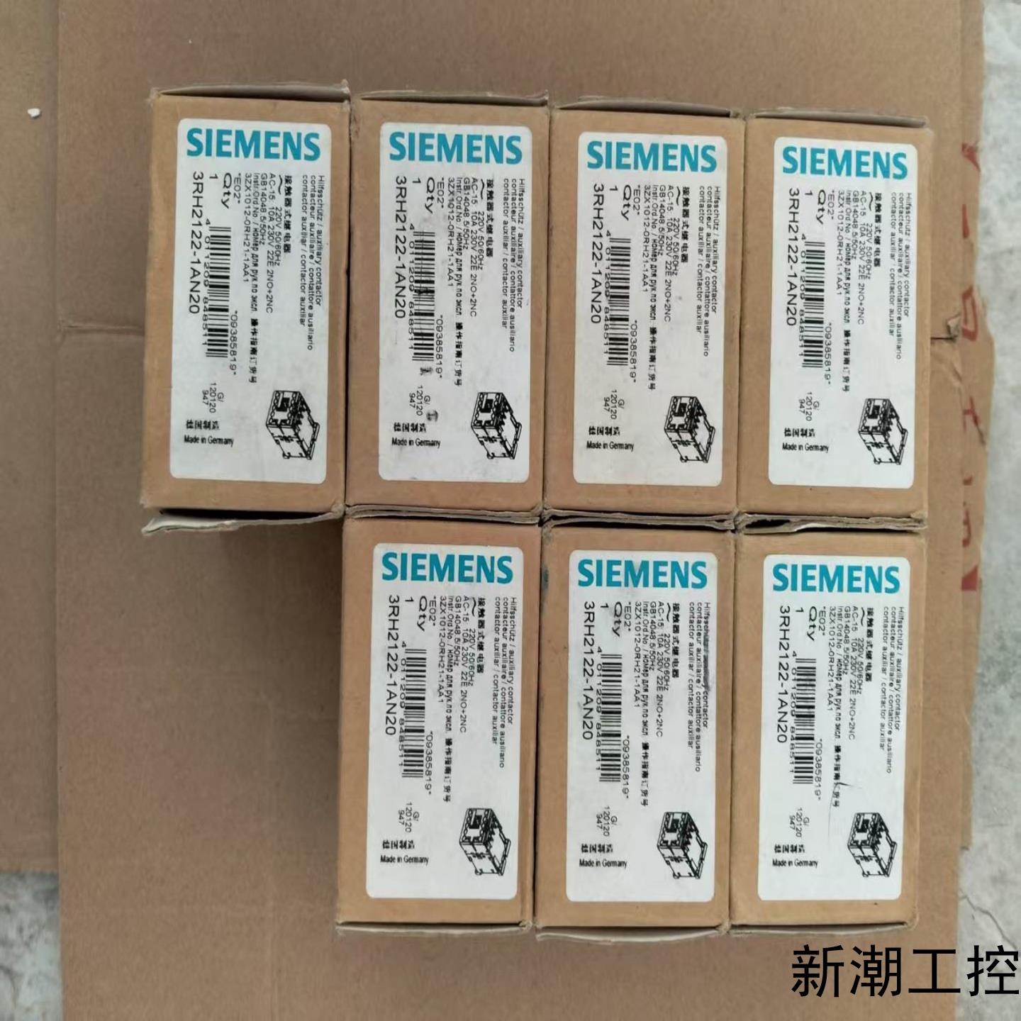 原装西门子接触器式继电器  3RH2122-1AN20议价商品