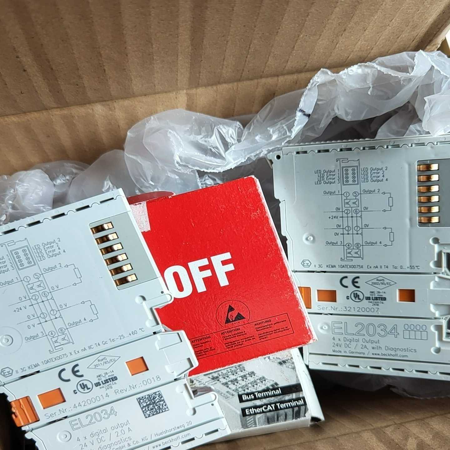 （贝贝商铺）倍福EL2034成色新有包装盒