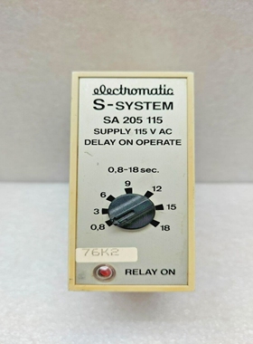 ELECTROMATICS-SYSTEMSA205115DELAYONOPERATETIMER0.8-
