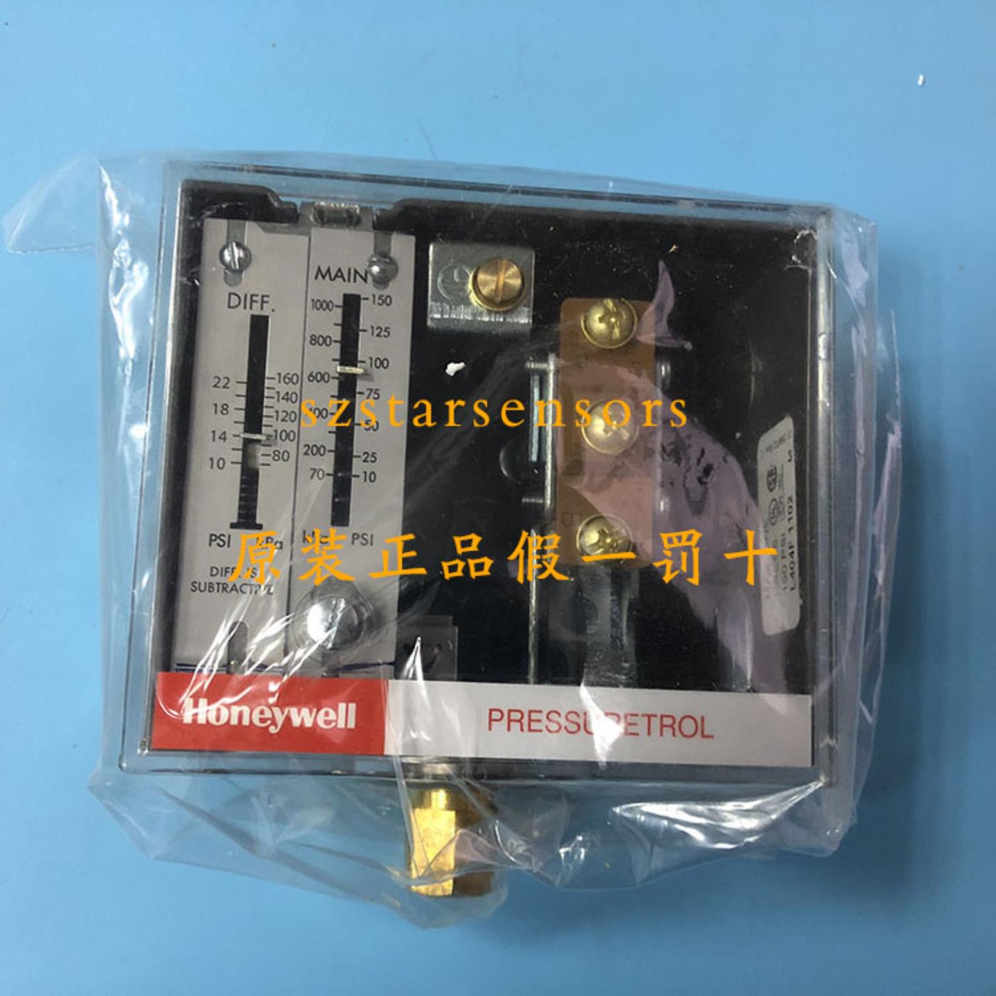 Honeywell压力开关L404F1102