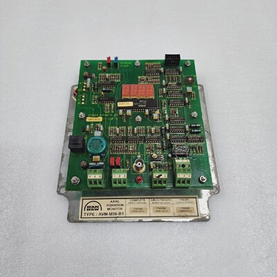MAN BW AVMM30B1 AXIAL VIBRATION MONITOR EEGHOLM AUTOMATIK 77