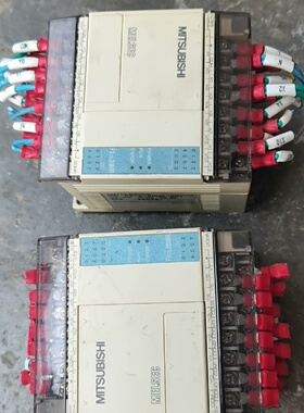 三菱PLCFX1S20MR001拆机二只成色见图实-议价