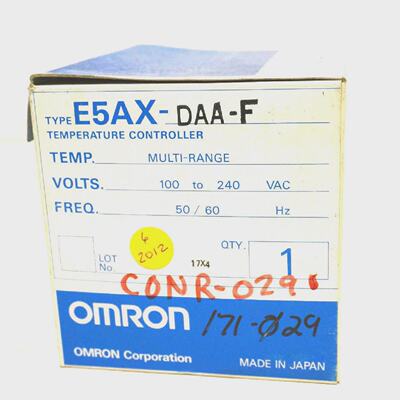 Nouveau Contrleur De Temprature Omron E5AXDAAF E5AXDAAF
